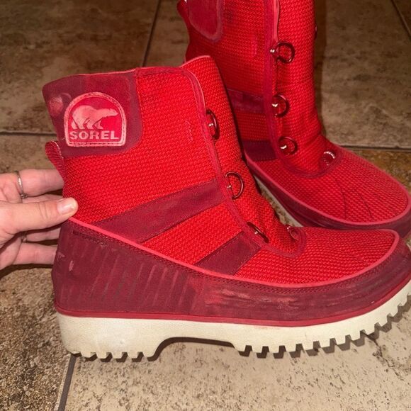 Sorel Women's Red Boots - Picture 3 of 5